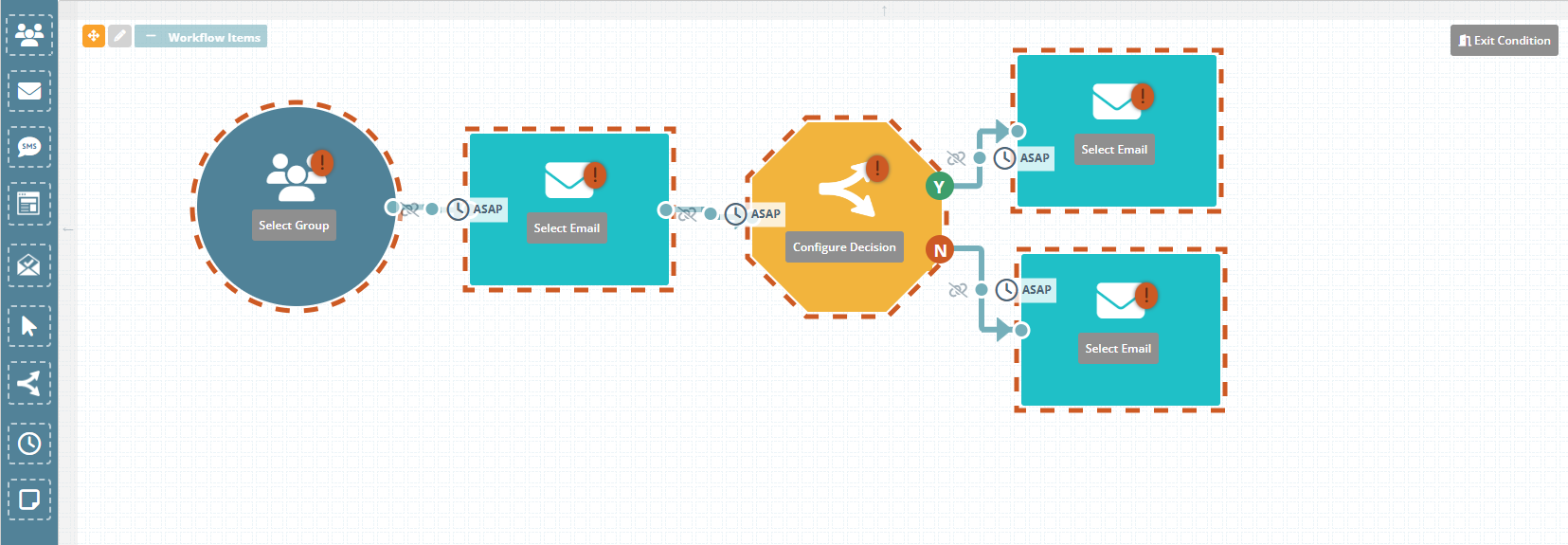 screenshot of emfluence Marketing Platform